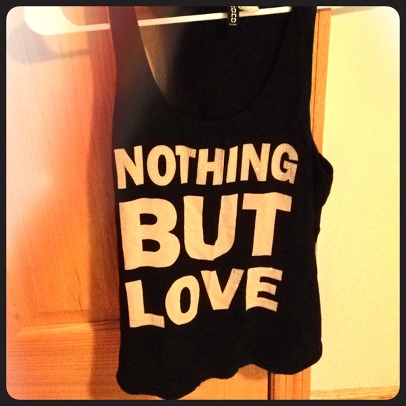 "Nothing but love" Tank