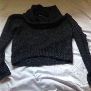 Turtleneck crop top