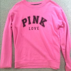 PINK SWEATSHIRT