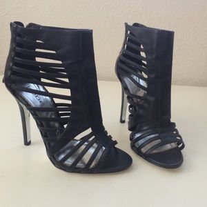 Bebe caged heels