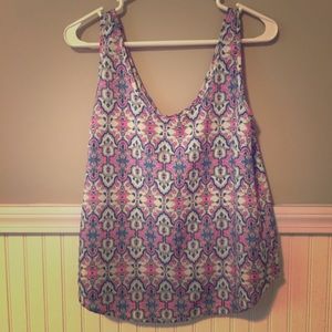 Pattern tank Top