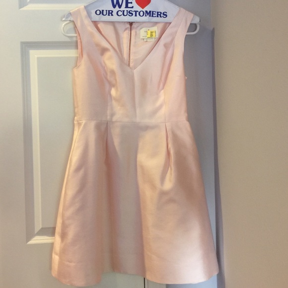 🚫SOLD🚫 Light pink kate spade silk mini dress