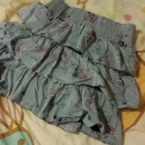 Floral skirt