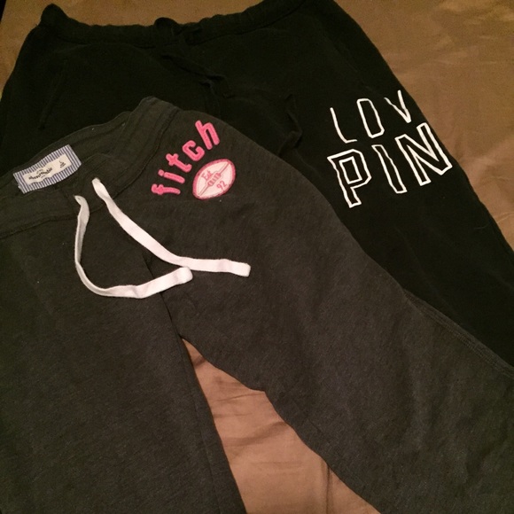 VS and Abercrombie sweats!