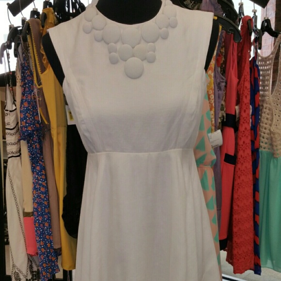 💖SOLD💖 Milly White Detailed  Dress