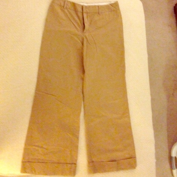 Gap size 14 stretch medium-tone khaki pants