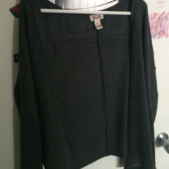 Grey cardigan