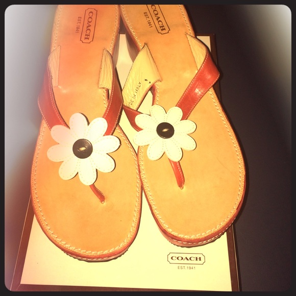 Authentic Coach Sandals size 11