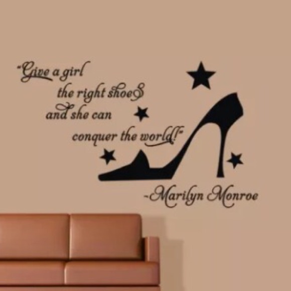 Marilyn Monroe Quote Wall Decoration