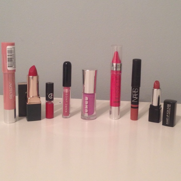Brand name lipstick lot nars buxom makeup forever