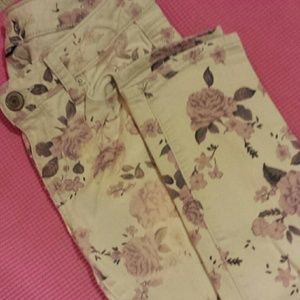 Floral AE jeans
