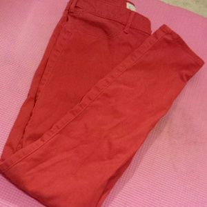 Red skinny Jeans