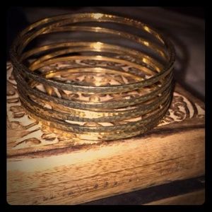 Gold arm band