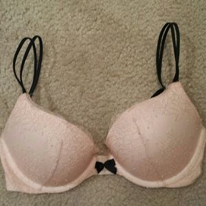 VS peachy pink very sexy pushup bra 32d