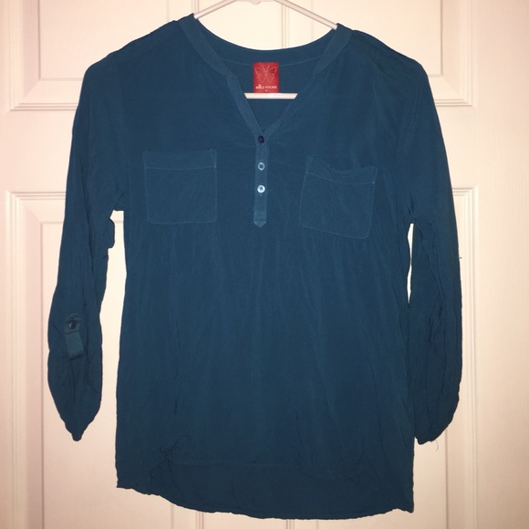 Super cute Ella Moss silk top!