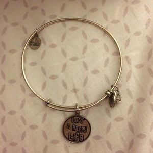 Alex and Ani (+)Energy"Live a Happy Life" bracelet