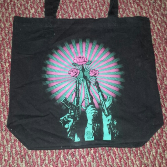 Obey canvas tote