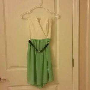 Brand new dress never worn! Small pull on bottom