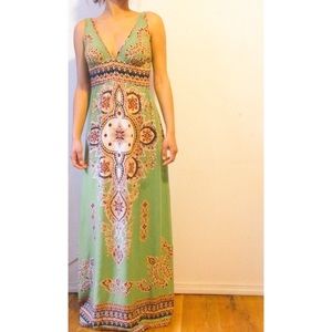 Multicolor Maxi Dress by Angie