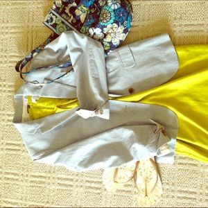 JCrew chambray blazer size 6