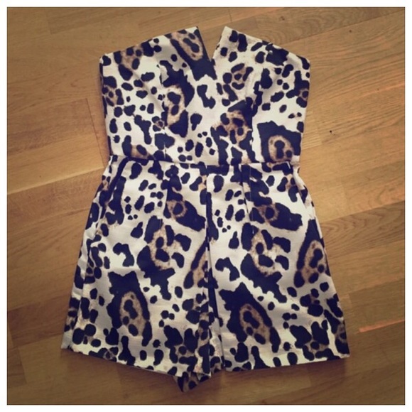 Leopard Romper