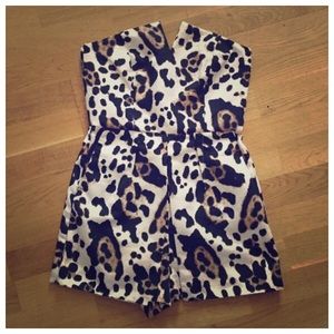 Leopard Romper
