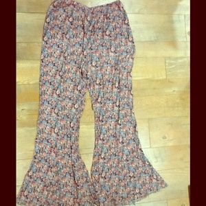 Free People Floral Pants