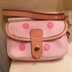 Dooney and Bourke Pink Wristlet