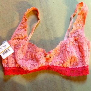 Free people pink nectar brallete