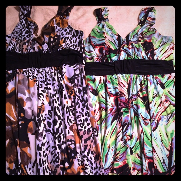 Print dresses