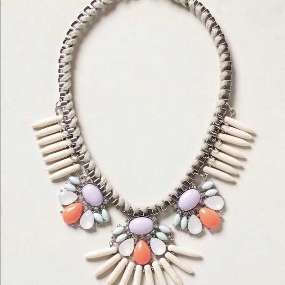 Anthropologie Bora Bib Necklace NEW - Picture 3 of 4