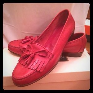 Cole Haan New Red Loafers