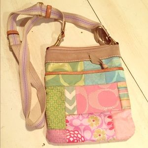 Coach patchwork crossbody