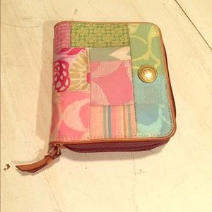 Coach patchwork wallet