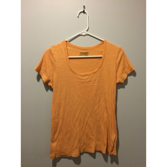 Simple Light Orange Tee
