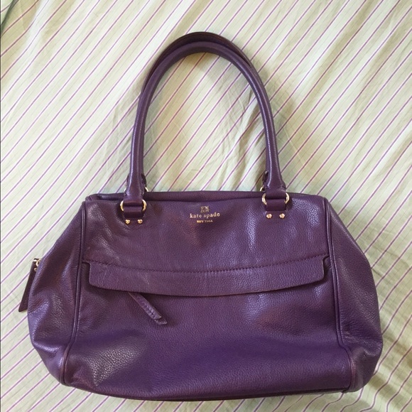 ⚡️ SOLD ⚡️ Kate Spade pre-loved leather satchel