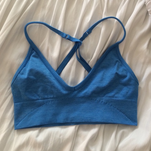 Lululemon Ebb to Street Bra COLOR: Blue SIZE: 6 - Picture 1 of 4