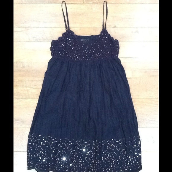 LOWEST PRICE😁🎉🎉Navy Sparkle Sun / Summer Dress