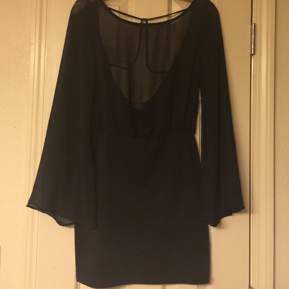 **SOLD**Black mini dress