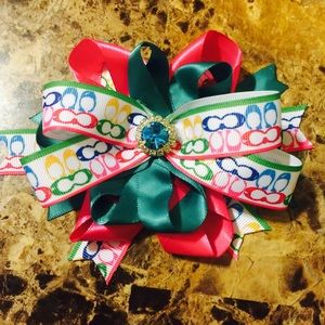 🔴SALE🔴Fashion hair bow with snap clip