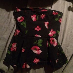 Strapless Hollister shirt