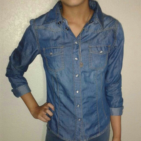 Denim shirt