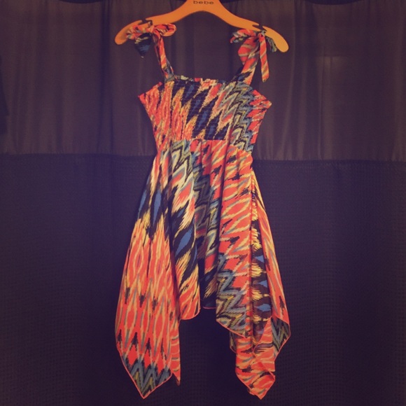 Multi colored tank