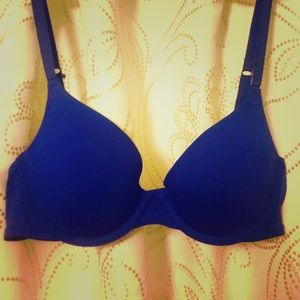 Victoria's Secret dark blue 34 B push up Bra