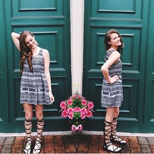 Black Gladiator Sandals