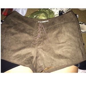 Brown shorts