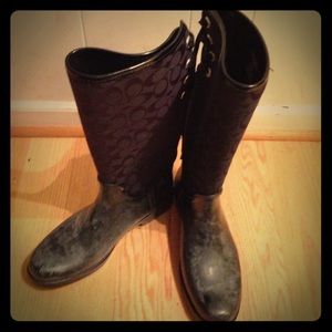 Coach Tristee Rain Boots