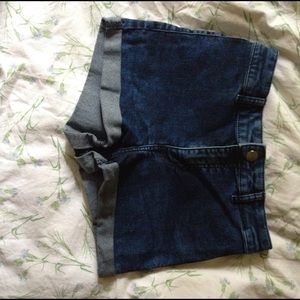 high waisted shorts