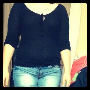 Guess 3/4 sleeves open back shirt