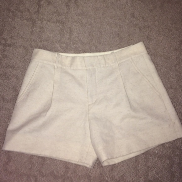 Cream Colored Vince shorts